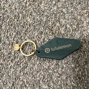 Lululemon keychain.